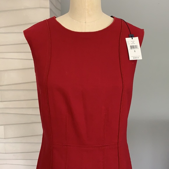 Magaschoni Collection Ruby Wool/Laine Midi Dress - Picture 2 of 8